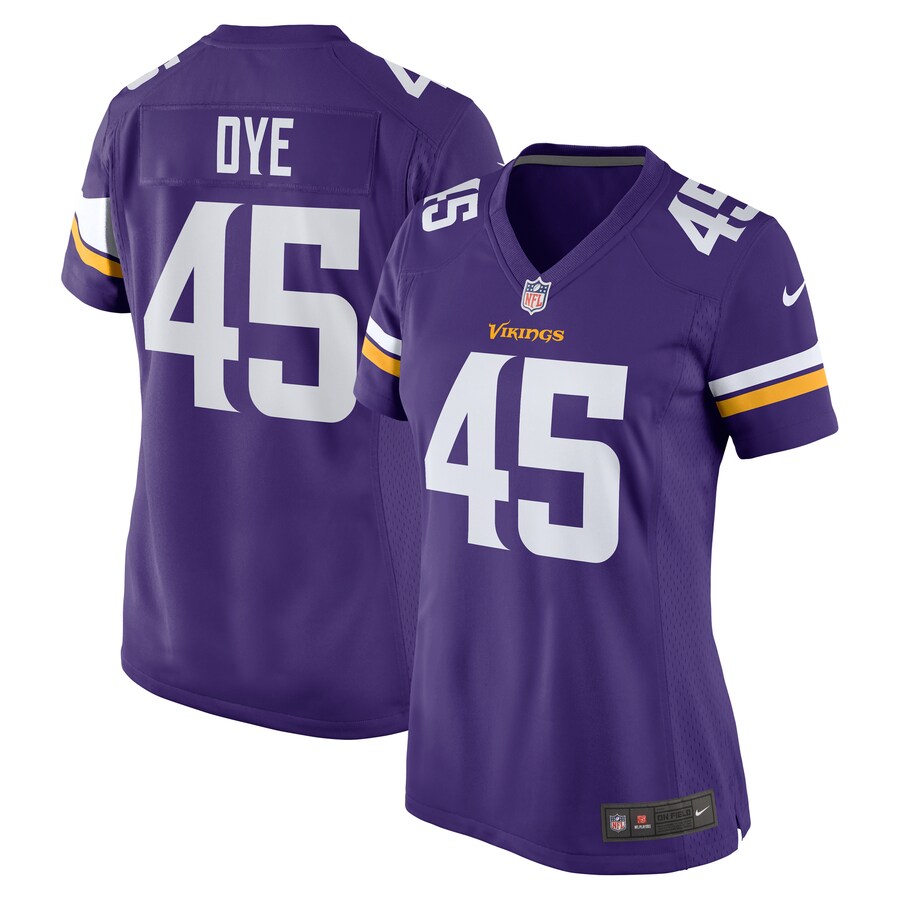 Women's Minnesota Vikings Troy Dye Nike Purple Game Jersey - Puhuasuan