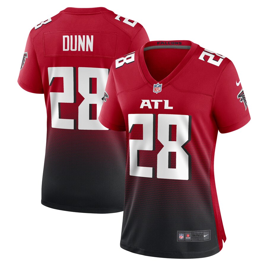 Women's Atlanta Falcons Warrick Dunn Nike Red Retired Game Jersey - Puhuasuan