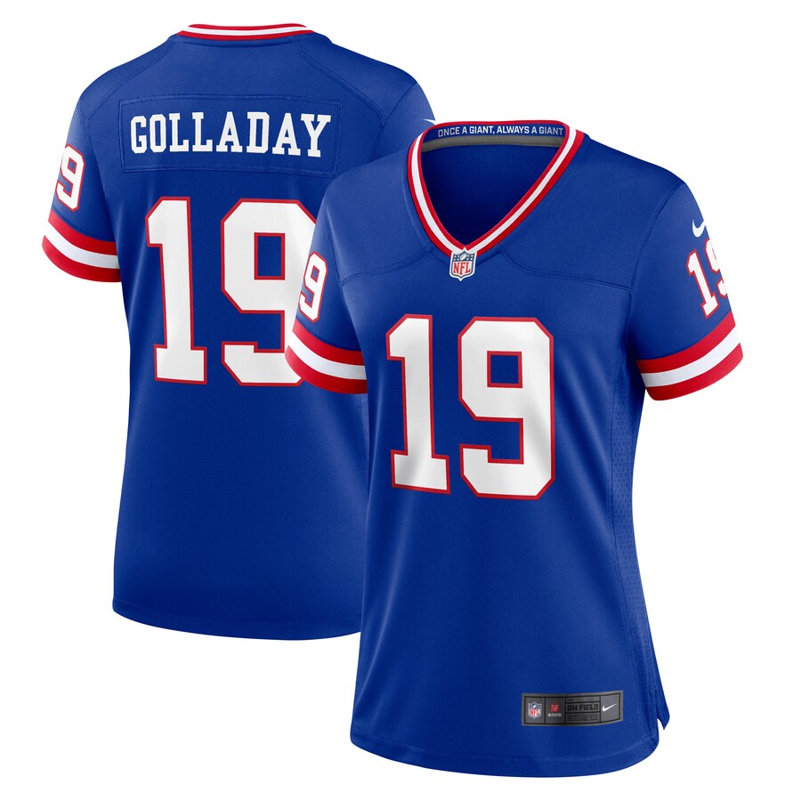 Women's New York Giants Kenny Golladay Nike Royal Player Jersey - Puhuasuan