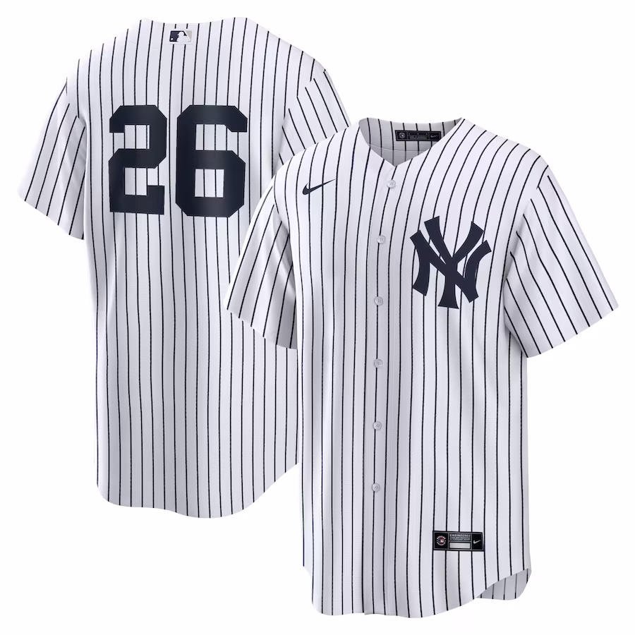 Men's New York Yankees DJ LeMahieu Nike White Home Replica Player Name Jersey - Puhuasuan