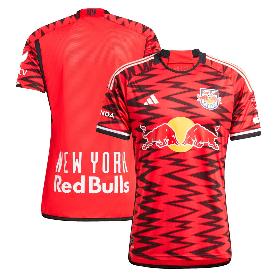 Men's New York Red Bulls  adidas Red 2024 Legacy Authentic Jersey - Puhuasuan