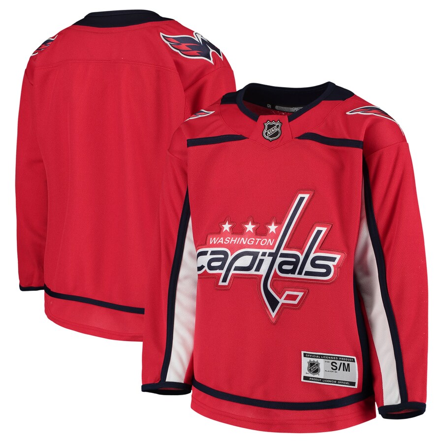 Youth Washington Capitals Red Home Premier Team Jersey - Puhuasuan
