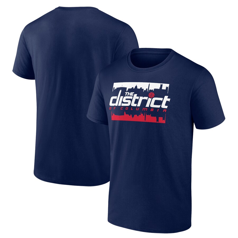 Men's Washington Wizards Navy Timeout T-Shirt - Puhuasuan