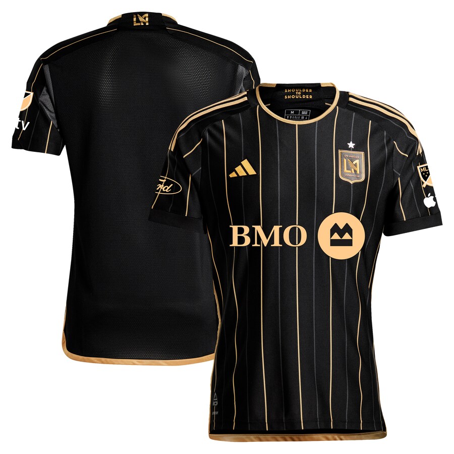 Men's LAFC  adidas Black 2024 Primary Authentic Jersey - Puhuasuan