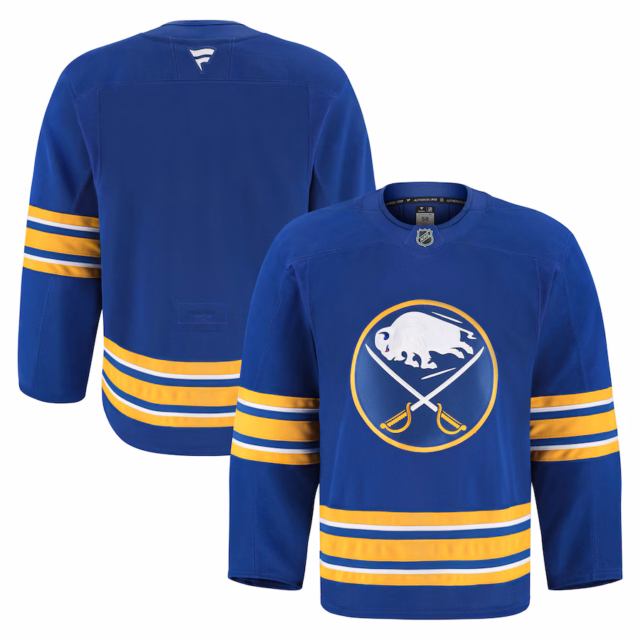 Men's Buffalo Sabres Fanatics Royal Home Authentic Pro Jersey - Puhuasuan