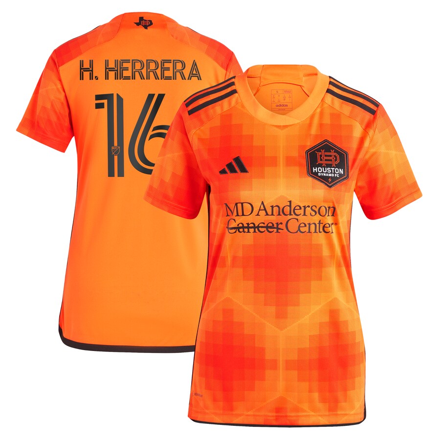 Women's Houston Dynamo FC Héctor Herrera adidas Orange 2023 El Sol Replica Jersey - Puhuasuan