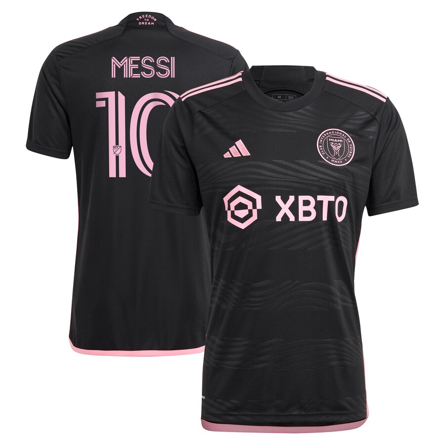 Men's Inter Miami CF Lionel Messi adidas Black 2023 La Noche Replica Jersey - Puhuasuan