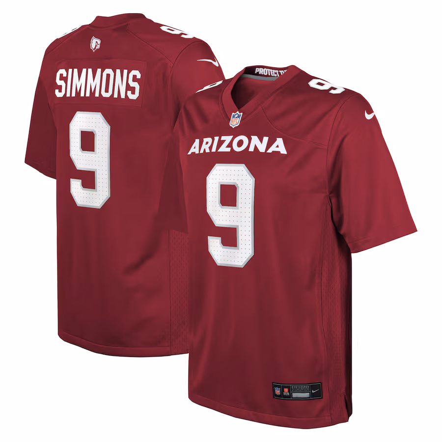 Youth Arizona Cardinals Isaiah Simmons Nike Cardinal Game Jersey - Puhuasuan