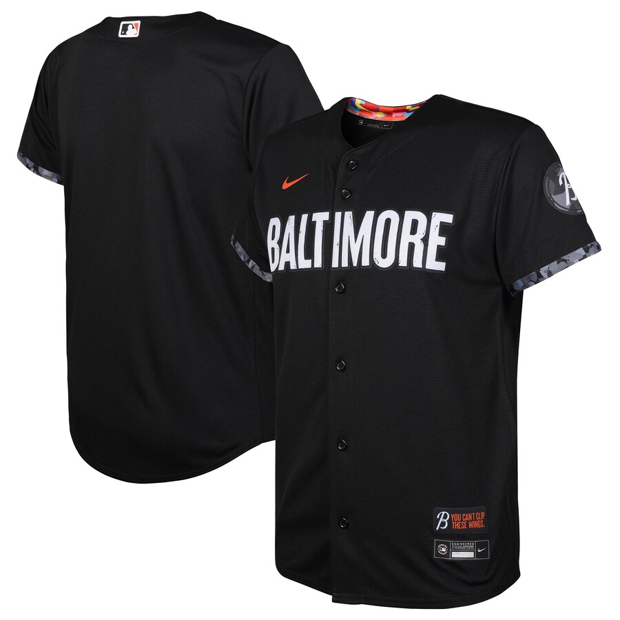 Youth Baltimore Orioles  Nike Black City Connect Replica Jersey - Puhuasuan