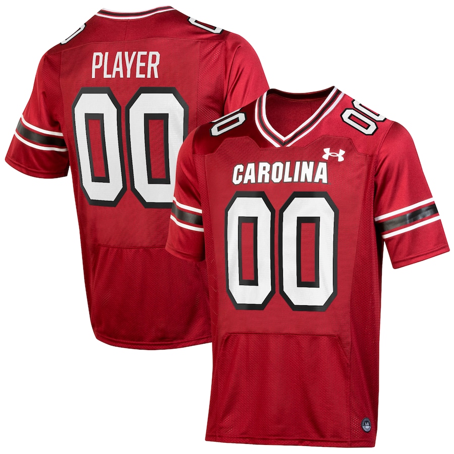 South Carolina Gamecocks Under Armour NIL Pick-A-Player Replica Football Jersey - Garnet - Puhuasuan
