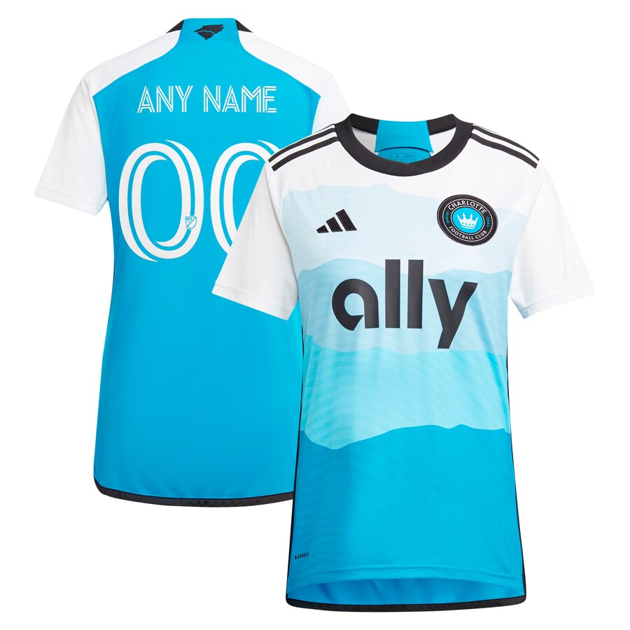 Women's Charlotte FC  adidas Blue 2024 The Carolina Kit: Explore Custom Replica Jersey - Puhuasuan