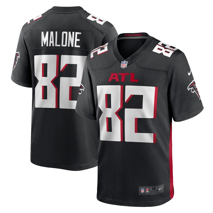 Men's Atlanta Falcons Xavier Malone Nike  Black  Game Jersey - Puhuasuan