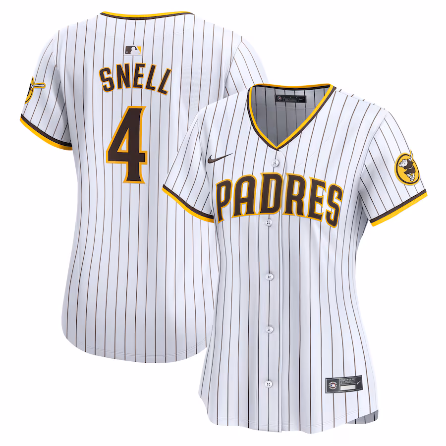 Women's San Diego Padres Blake Snell Nike White Home Limited Player Jersey - Puhuasuan