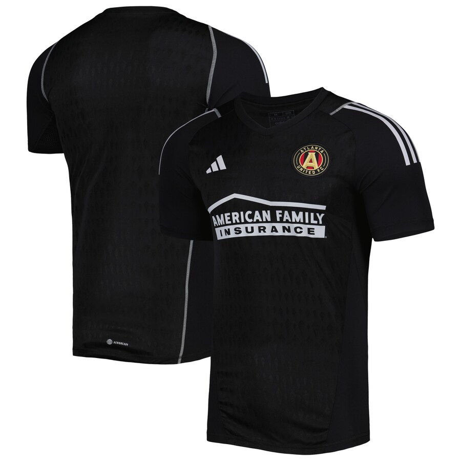 Men's Atlanta United FC adidas Black 2023 Replica Goalkeeper Jersey - Puhuasuan