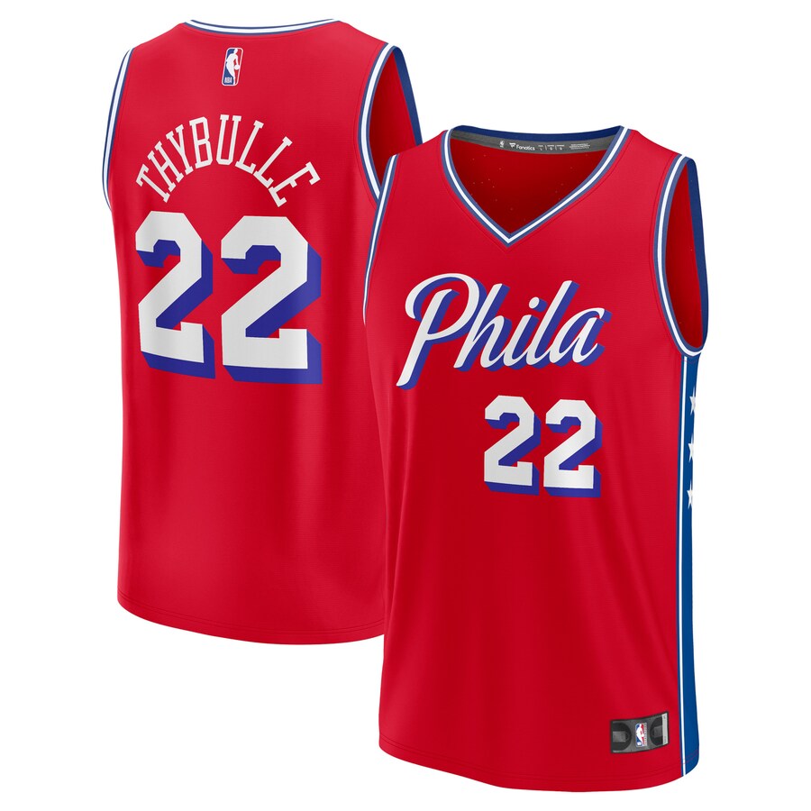 Youth Philadelphia 76ers Matisse Thybulle Fanatics Red Fast Break Player Jersey - Statement Edition - Puhuasuan