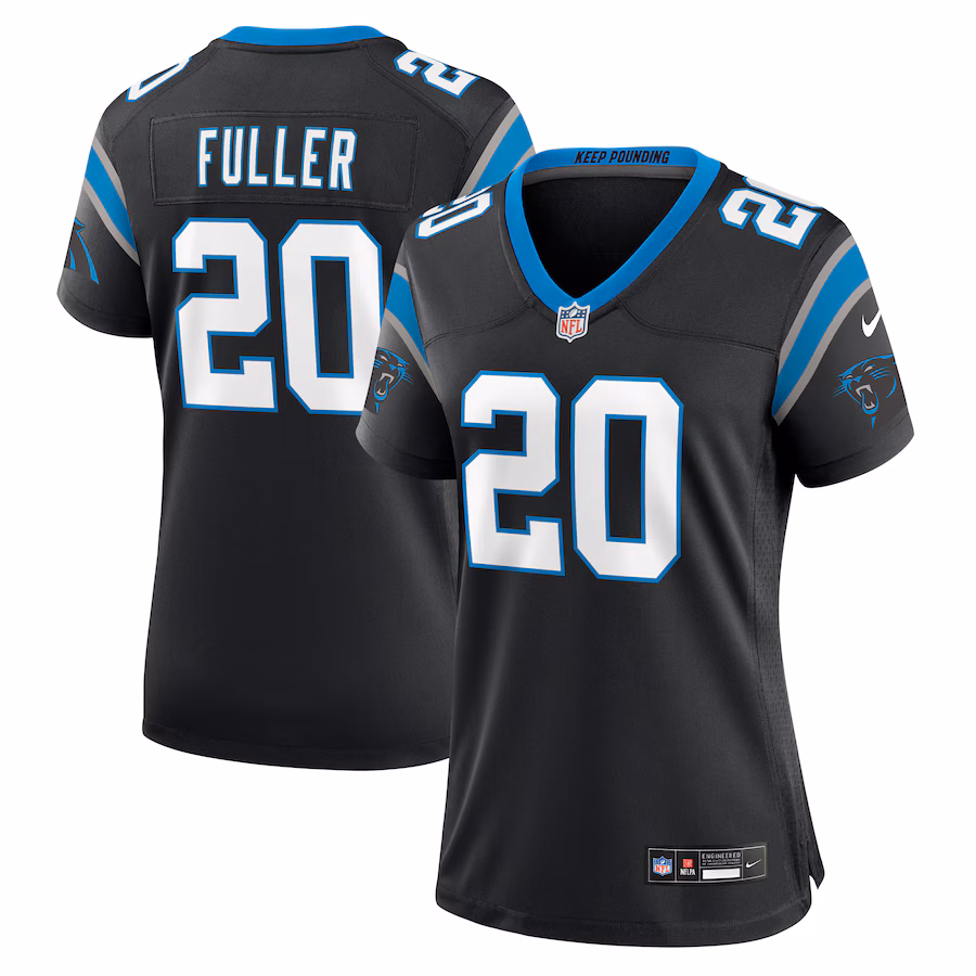 Women's Carolina Panthers Jordan Fuller Nike Black Game Jersey - Puhuasuan