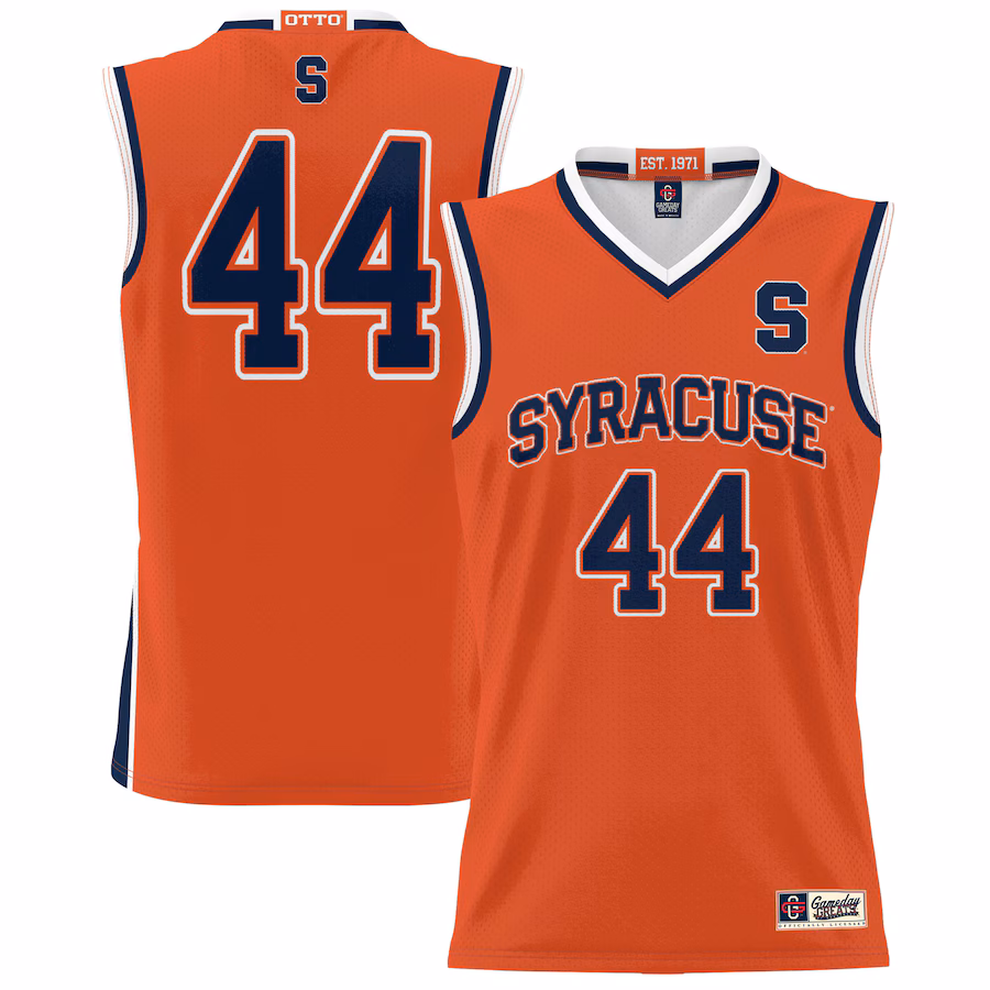 Unisex GameDay Greats #44 Orange Syracuse Orange Lightweight Basketball Jersey - Puhuasuan