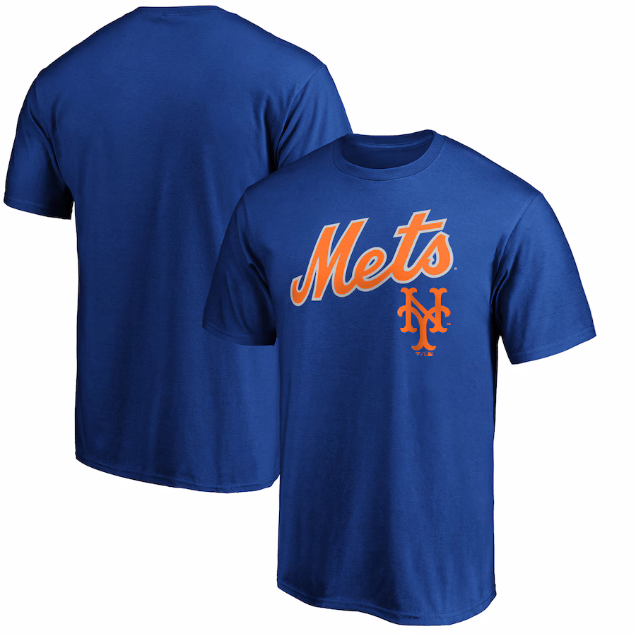 Men's New York Mets Royal Cooperstown Collection Wahconah Team T-Shirt - Puhuasuan
