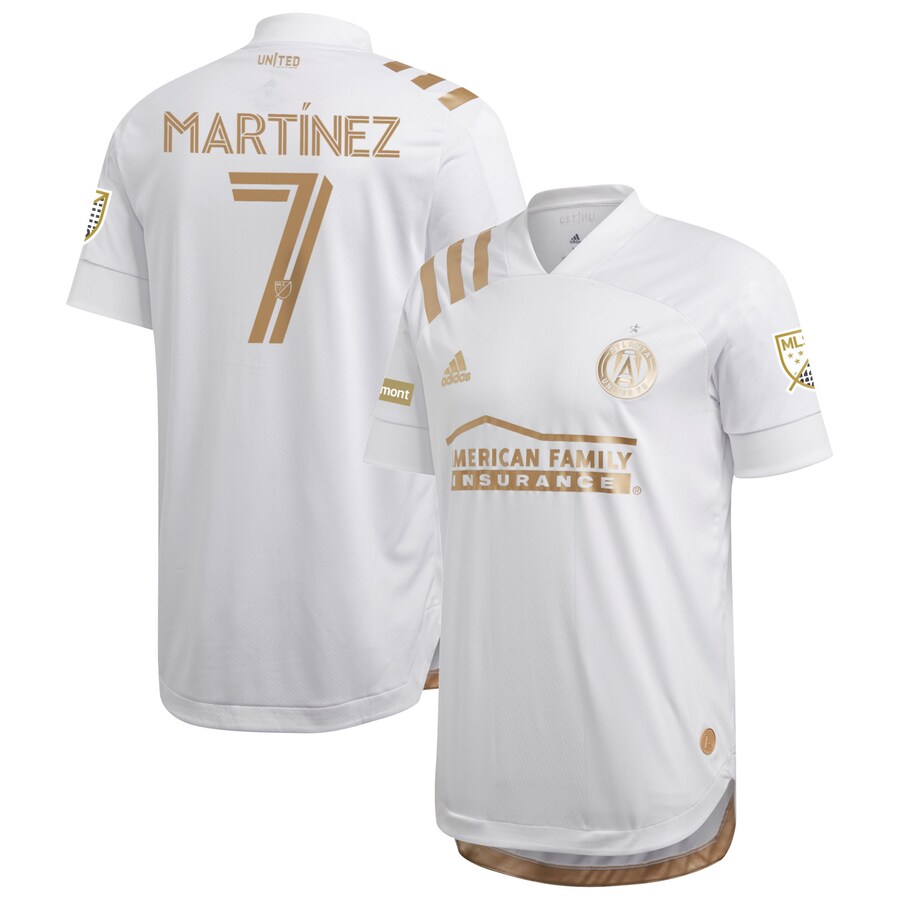 Men's Atlanta United FC Josef Martínez adidas White 2020 Kings Authentic Jersey - Puhuasuan