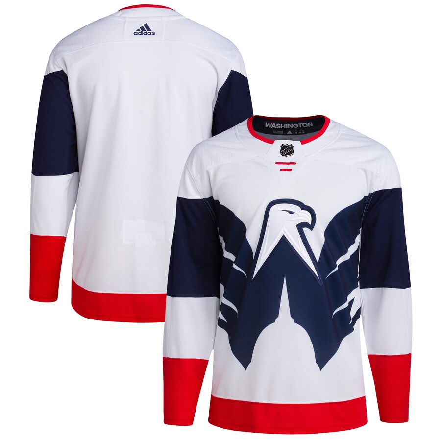 Men's Washington Capitals adidas White 2023 NHL Stadium Series Primegreen Authentic Jersey - Puhuasuan