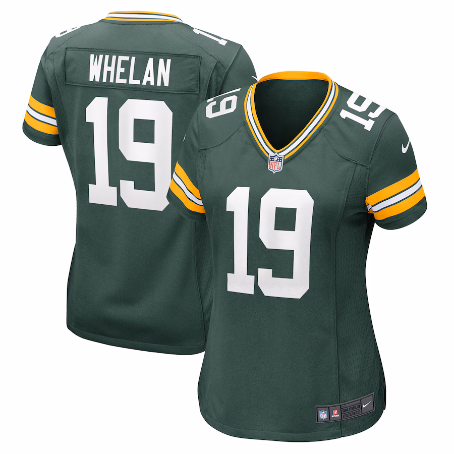 Women's Green Bay Packers Daniel Whelan Nike Green Game Jersey - Puhuasuan