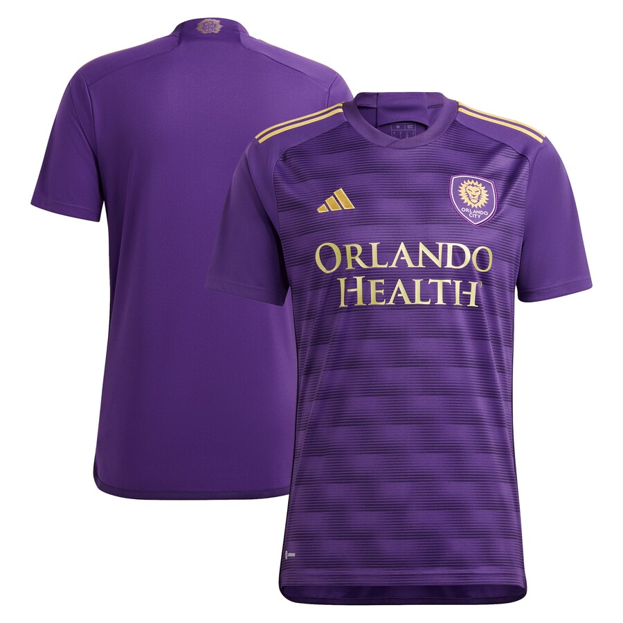 Men's Orlando City SC adidas Purple 2023 The Wall Kit Replica Jersey - Puhuasuan