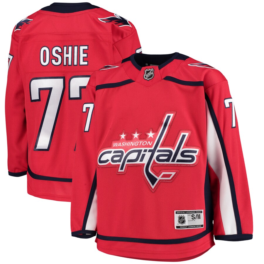Youth Washington Capitals TJ Oshie Red Home Premier Jersey - Puhuasuan