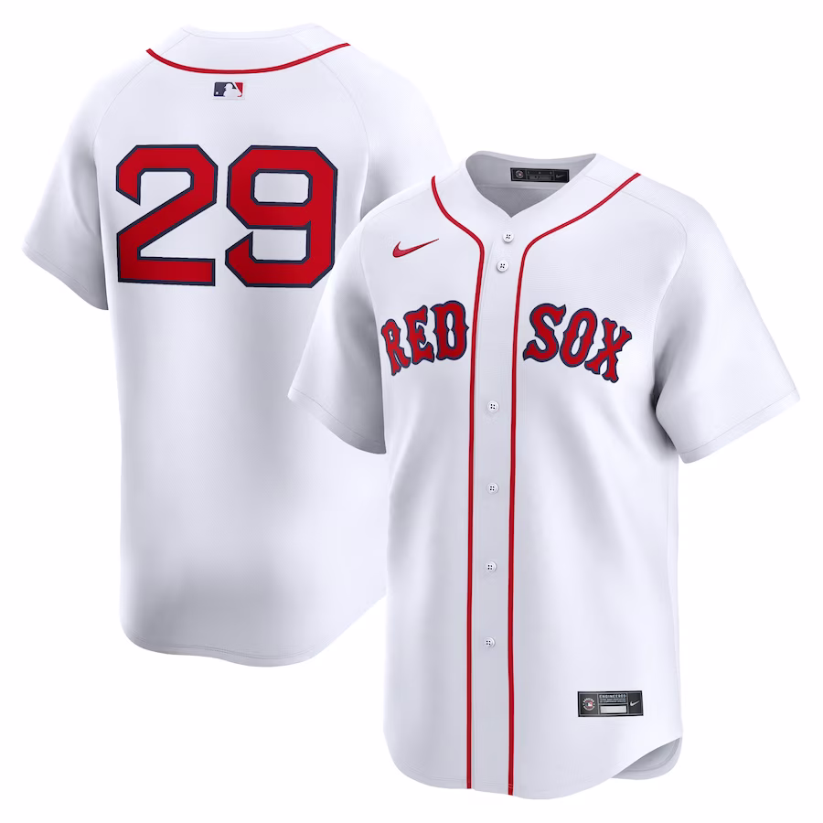 Men's Boston Red Sox Bobby Dalbec Nike White Home Limited Player Jersey - Puhuasuan