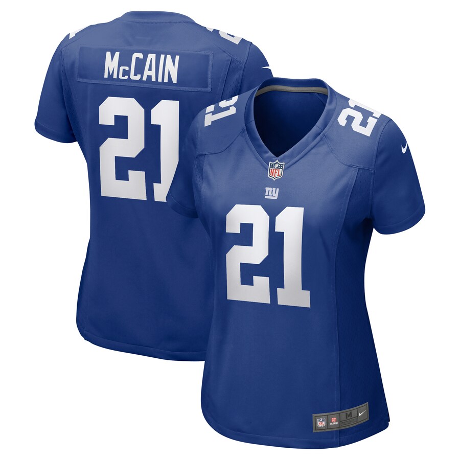 Women's New York Giants Bobby McCain Nike Royal Nike Women's Team Color Jersey - Puhuasuan