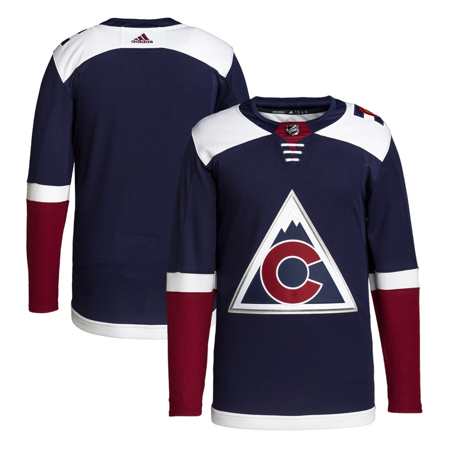Men's Colorado Avalanche adidas Navy 2018/19 Alternate Primegreen Authentic Pro Jersey - Puhuasuan