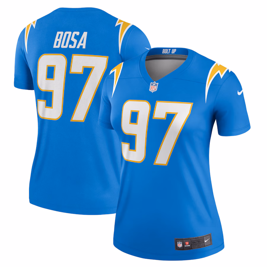 Women's Los Angeles Chargers Joey Bosa Nike Powder Blue Legend Jersey - Puhuasuan