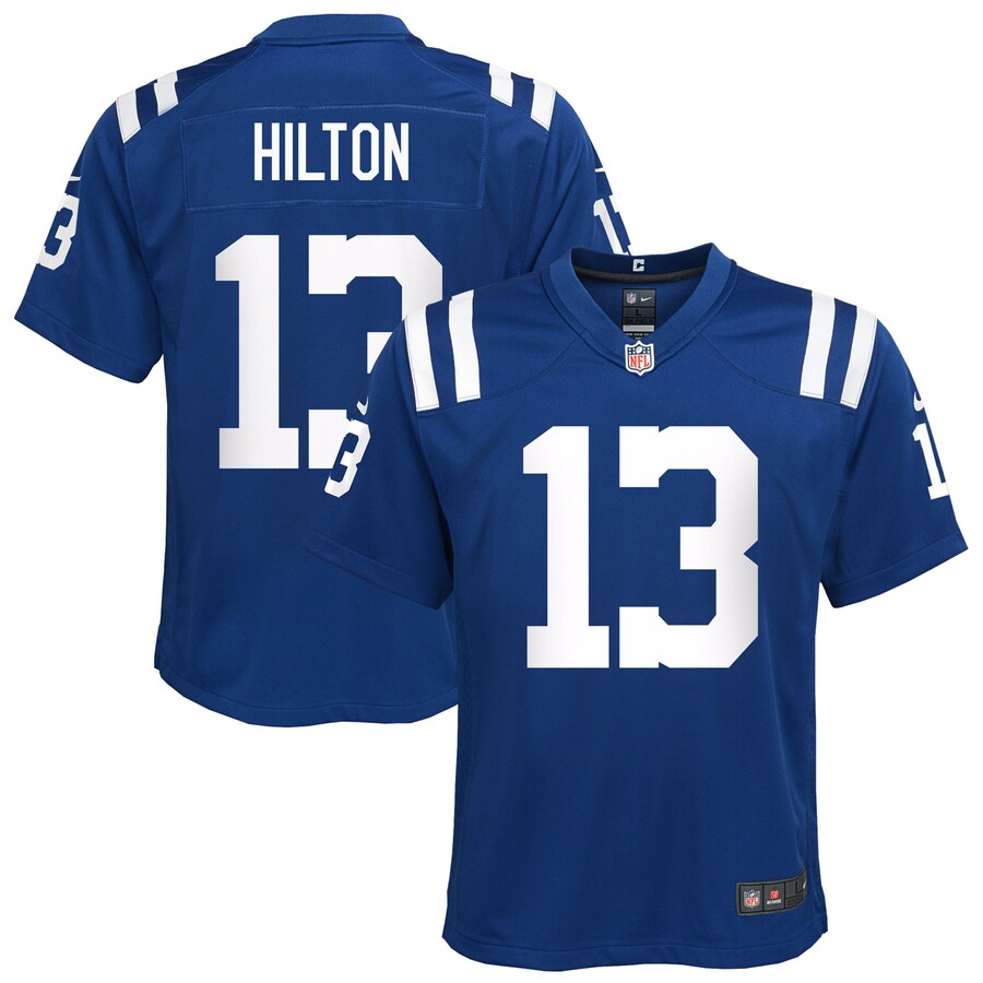 Youth Indianapolis Colts T.Y. Hilton Nike Royal Game Jersey - Puhuasuan