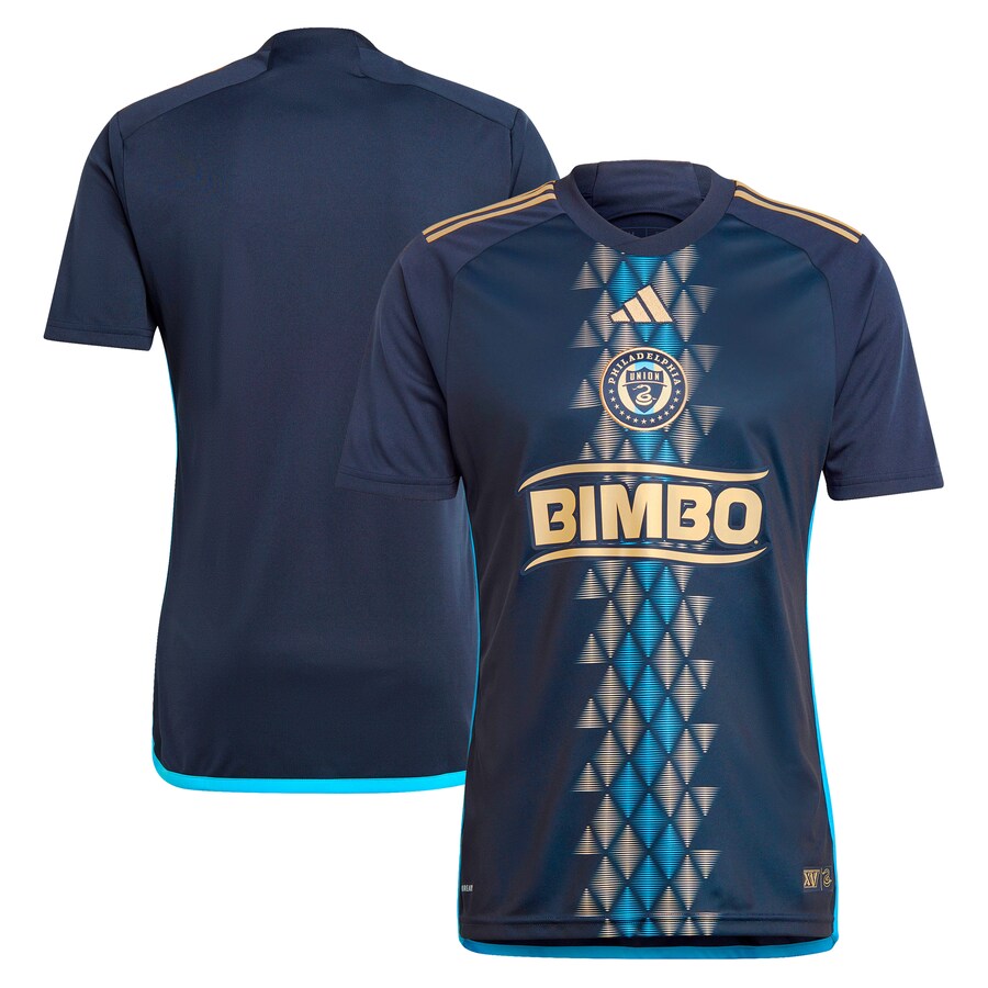 Men's Philadelphia Union  adidas Navy 2024 The XV Kit Replica Jersey - Puhuasuan