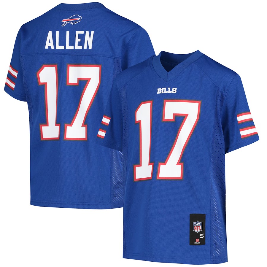 Youth Buffalo Bills Josh Allen Royal Replica Player Jersey - Puhuasuan