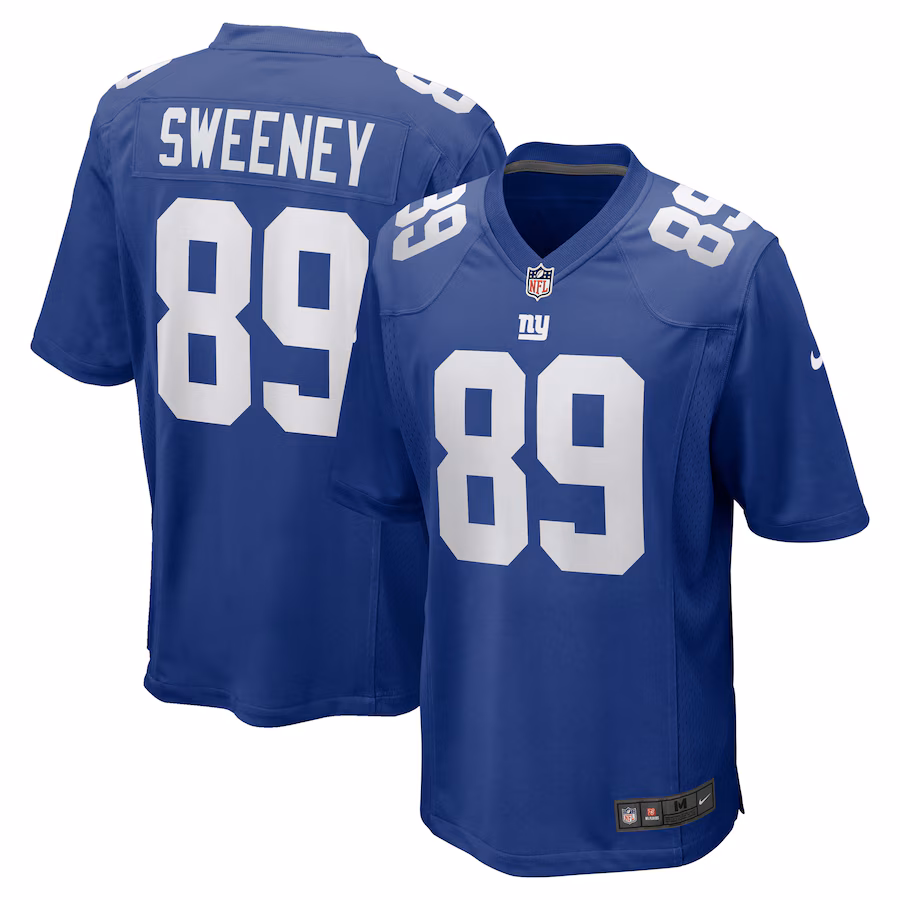 Men's New York Giants Tommy Sweeney Nike Royal Game Jersey - Puhuasuan