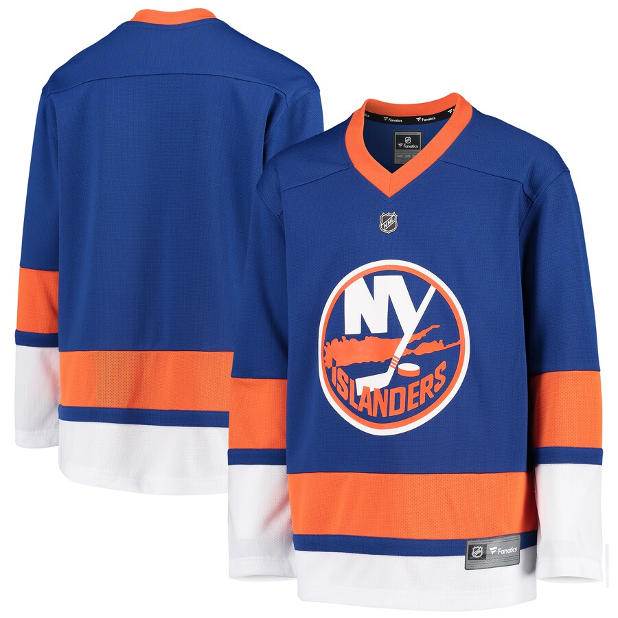 Youth New York Islanders Fanatics Branded Blue Home Replica Blank Jersey - Puhuasuan