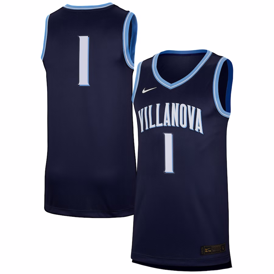 #1 Villanova Wildcats Nike Replica Jersey - Navy - Puhuasuan