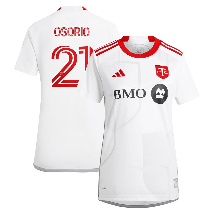 Women's Toronto FC Jonathan Osorio adidas White 2024 GTA Kit Replica Player Jersey - Puhuasuan