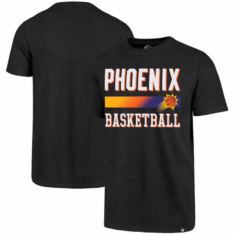 Men's Phoenix Suns '47 Black Club T-Shirt - Puhuasuan