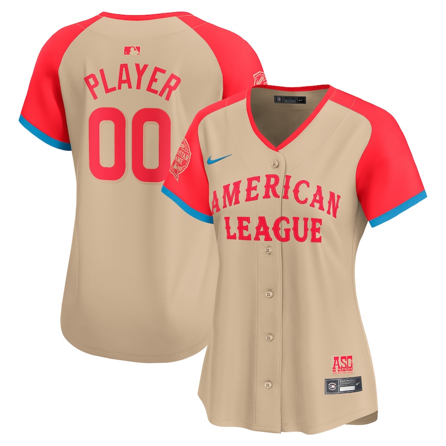 Women's American League  Nike Cream 2024 MLB All-Star Game Limited Pick-A-Player Jersey - Puhuasuan