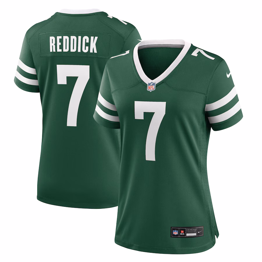 Women's New York Jets Haason Reddick Nike Legacy Green Team Game Jersey - Puhuasuan