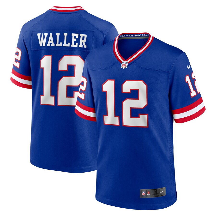 Men's New York Giants Darren Waller Nike Royal Alternate Game Jersey - Puhuasuan