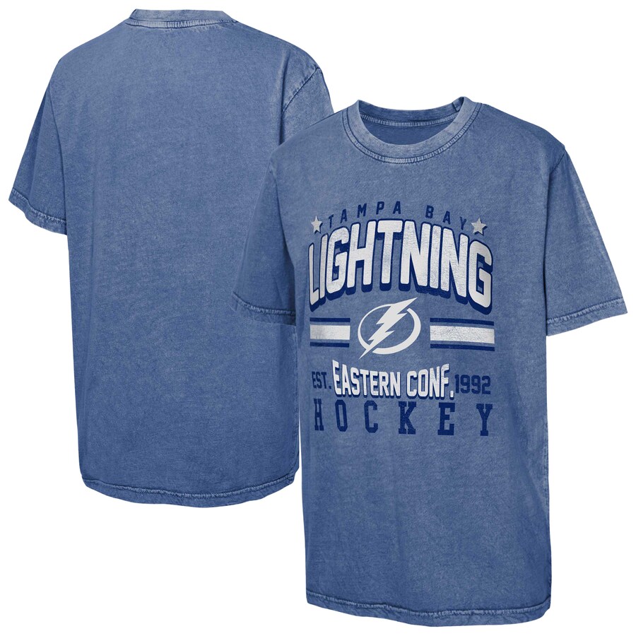 Youth Tampa Bay Lightning Blue Sure Short T-Shirt - Puhuasuan