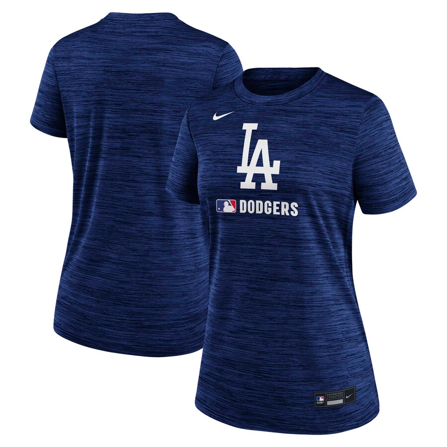 Women's Los Angeles Dodgers Nike Royal Authentic Collection Velocity Performance T-Shirt - Puhuasuan