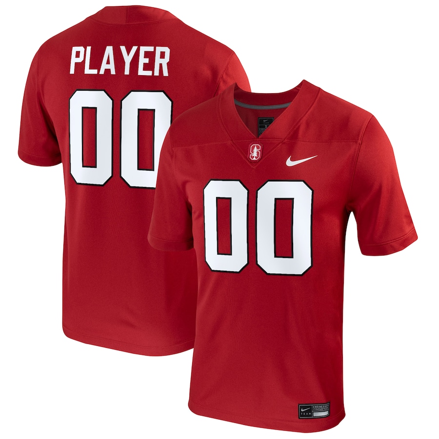 Stanford Cardinal Nike Pick-A-Player NIL Replica Football Jersey - Cardinal - Puhuasuan