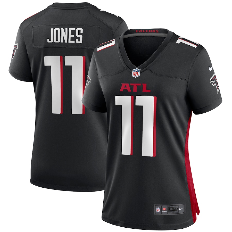 Women's Atlanta Falcons Julio Jones Nike Black Player Game Jersey - Puhuasuan