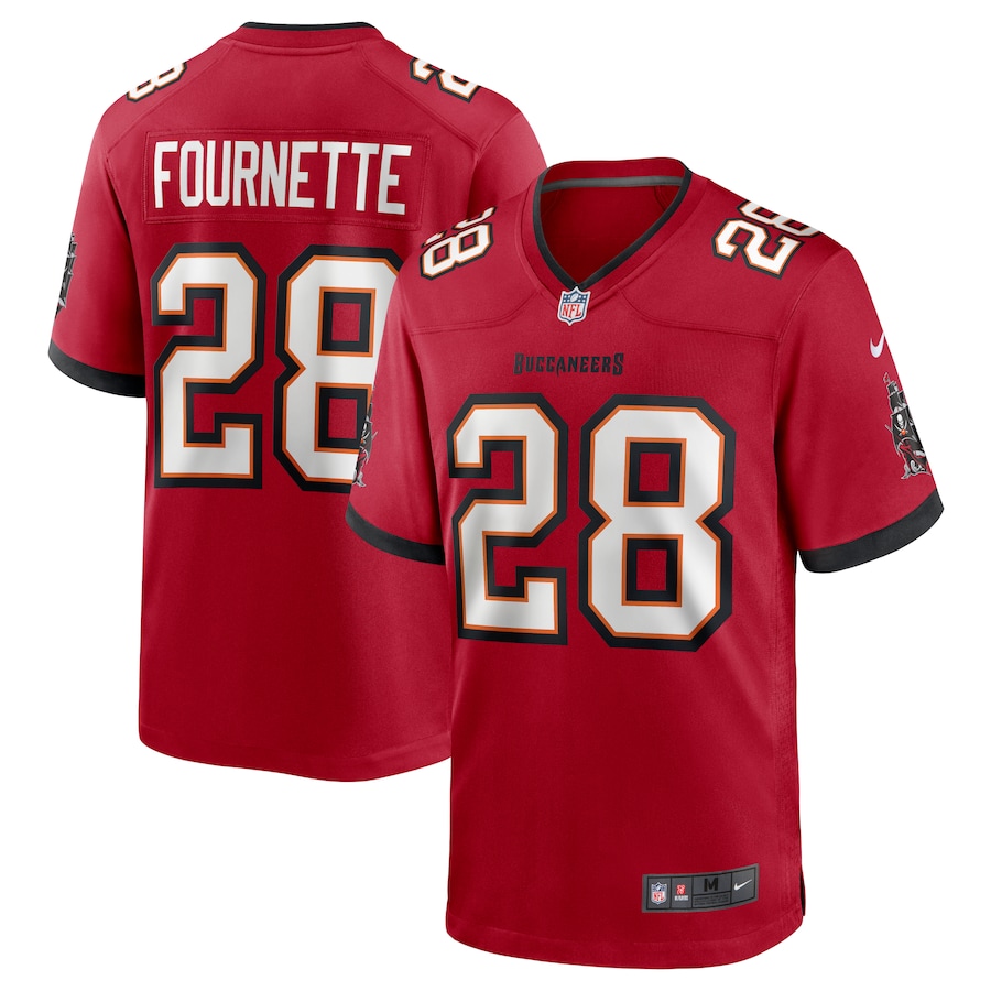 Men's Tampa Bay Buccaneers Leonard Fournette Nike Red Game Jersey - Puhuasuan