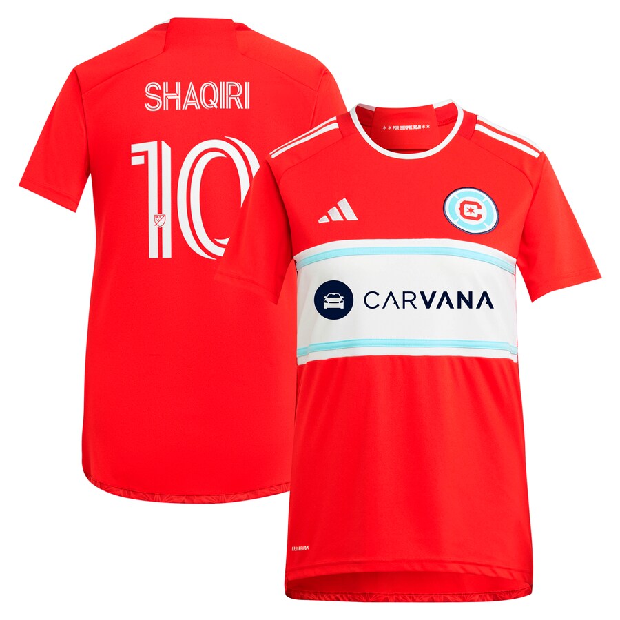 Women's Chicago Fire Xherdan Shaqiri adidas Red 2024 Return To Red Replica Player Jersey - Puhuasuan