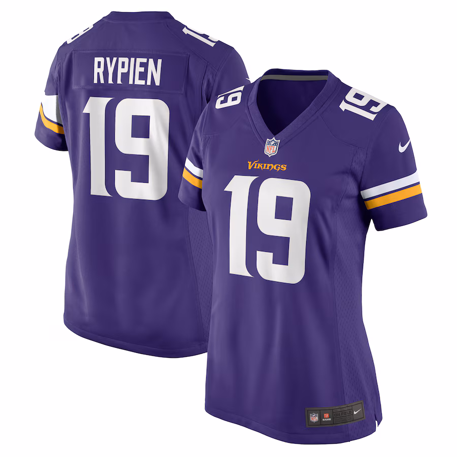 Women's Minnesota Vikings Brett Rypien Nike Purple Game Jersey - Puhuasuan