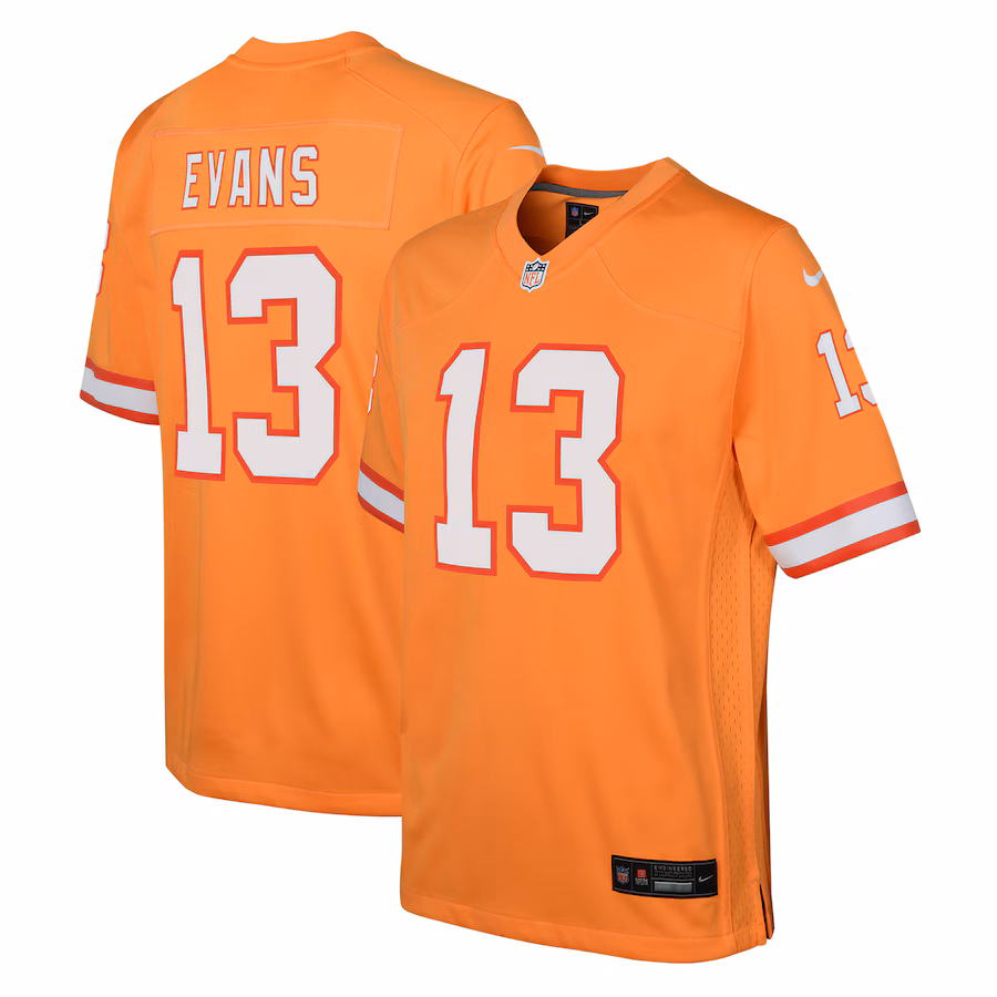 Youth Tampa Bay Buccaneers Mike Evans Nike Orange Game Jersey - Puhuasuan